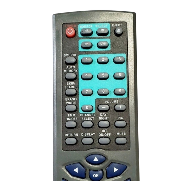 Audiovox DVD Monitor Entertainment System Remote Control ADV30 - Picture 3 of 6